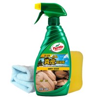 龟牌（Turtle Wax）真皮滋润霜汽车座椅内饰镀膜养护保养油清洗剂皮革护理翻新剂500ml G-3012