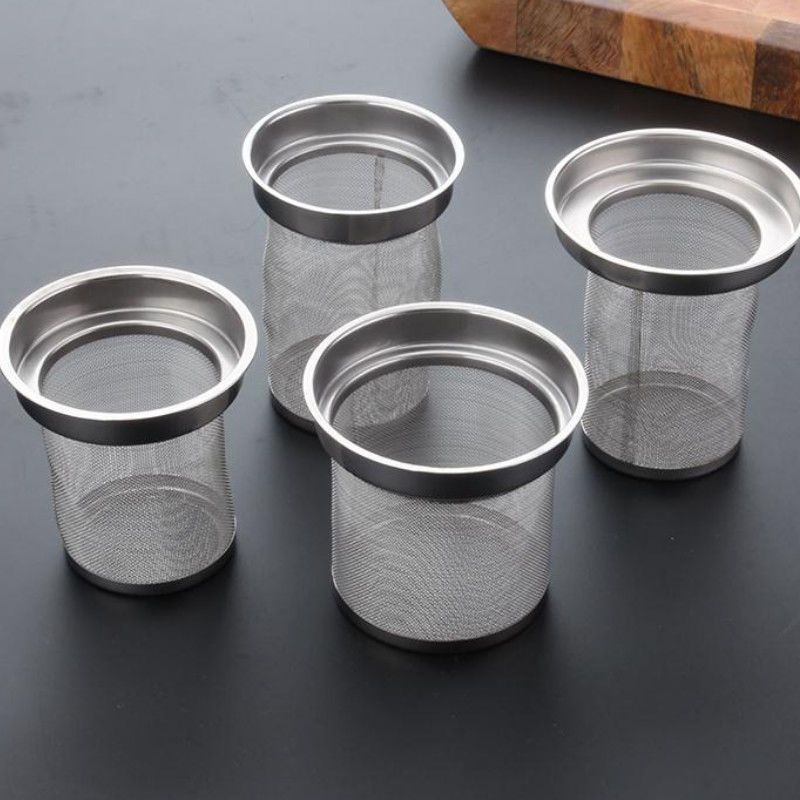 304不锈钢茶漏茶隔滤茶渣功茶具滤茶器泡茶壶水壶茶叶茶水过滤网6365