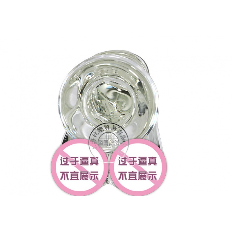 水晶玻璃阳具直立带底座茎倒模男根超大性工具 夫妻激情女快感高清大图