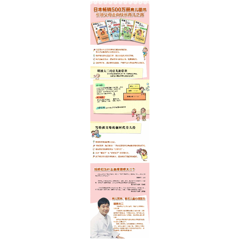 正版 明桥大二快乐家庭育儿:塑造孩子好性格 (日)明桥大二著 东方高清大图