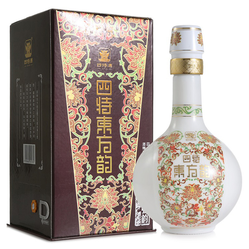 四特酒 白酒 东方韵 弘韵 52度 500ml*6瓶 整箱装 特香型白酒