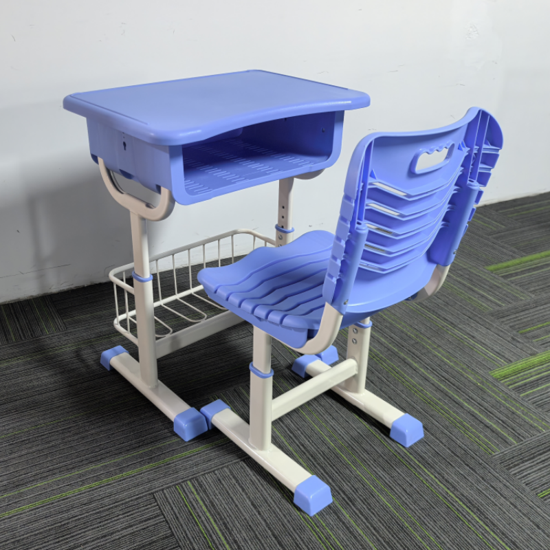 首指(SZ) 单人课桌椅/KL-3005W高清大图
