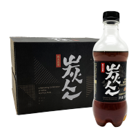 农夫山泉 炭仌咖啡碳酸风味饮料 即饮咖啡 网红咖啡 360ml*6瓶装