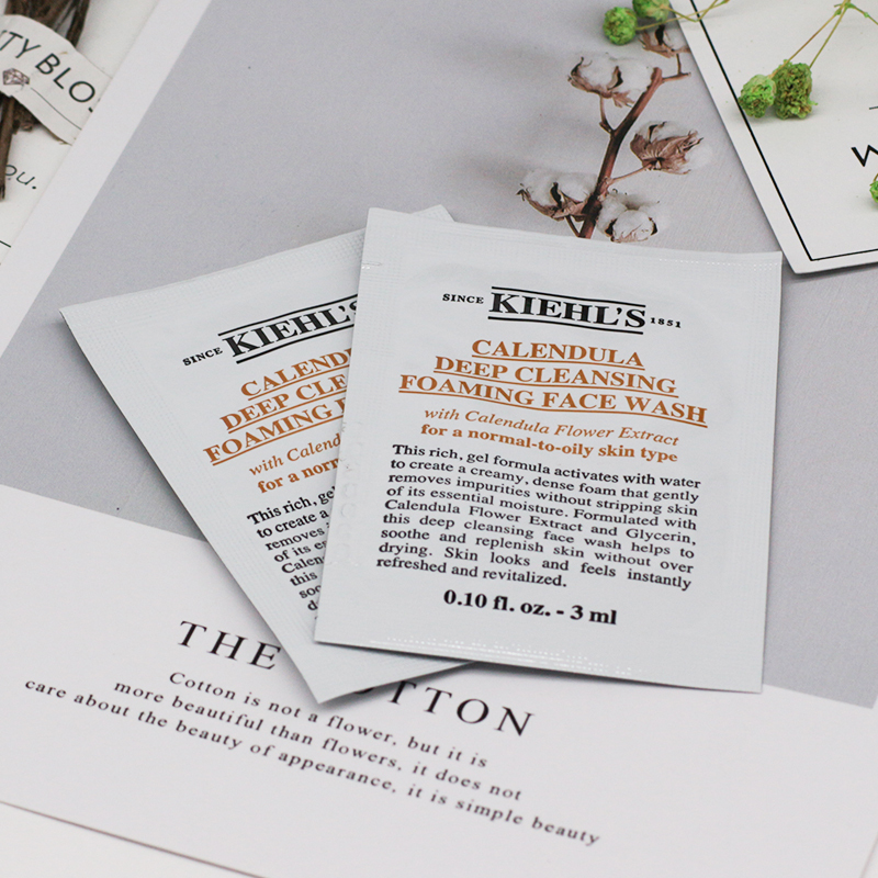 科颜氏(Kiehl’s)金盏花清透洁面啫喱3ml*15