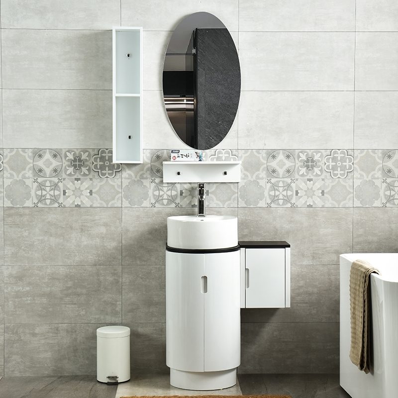 36cm陶瓷盆小户型古达浴室柜组合迷你洗手台洗脸盆洗漱洗面柜小卫生间