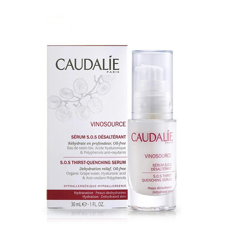 欧缇丽(CAUDALIE)葡萄源舒缓保湿精华液30ml 葡萄源SOS 保湿舒缓精华液