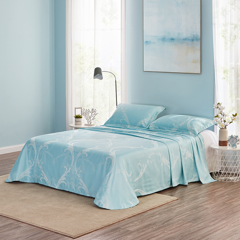 罗莱家纺床上用品夏季凉席单双人1.5/1.8m床竹纤维软席三件套by高清大图