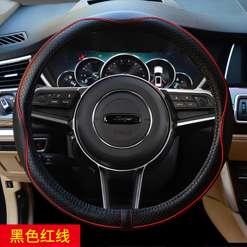 专用于众泰T700真皮方向盘套众泰T700汽车把套手缝新款防滑吸汗