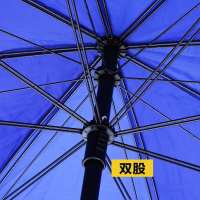 户外双骨广告太阳伞遮阳伞做印字大号防雨伞圆摆摊伞3米