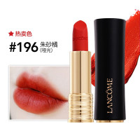 兰蔻(LANCOME)兰蔻菁纯口红 小蛮腰雾面哑光唇膏 经典196显白 全新柔润丝缎唇膏295哑光口红微醺甜茶