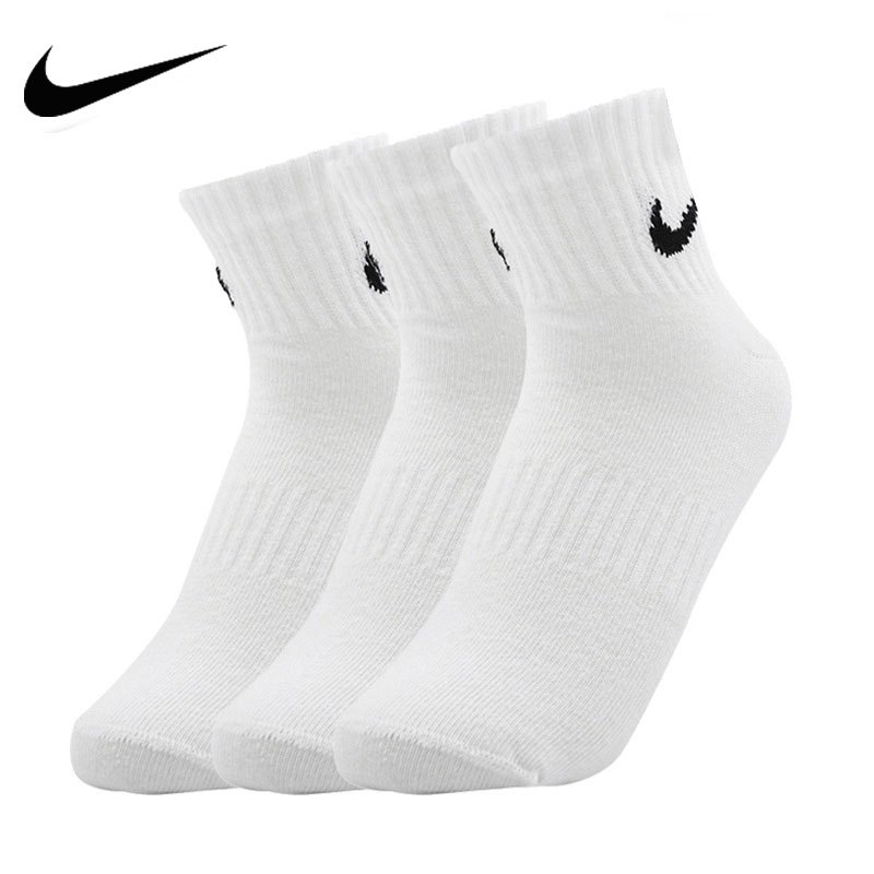 耐克男袜2019夏季新款休闲运动袜低帮短筒船袜袜子三双装sx7678视频