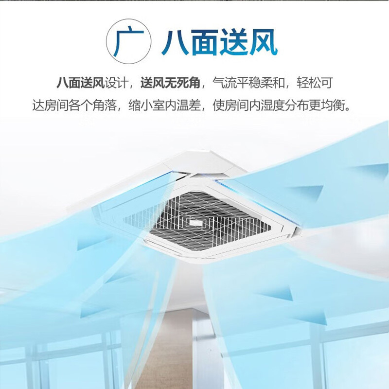 迎燕空调inyan3匹天花机5匹吸顶空调吸顶机嵌入式冷暖两用定频自清洁商铺办公楼中央空调旗舰款