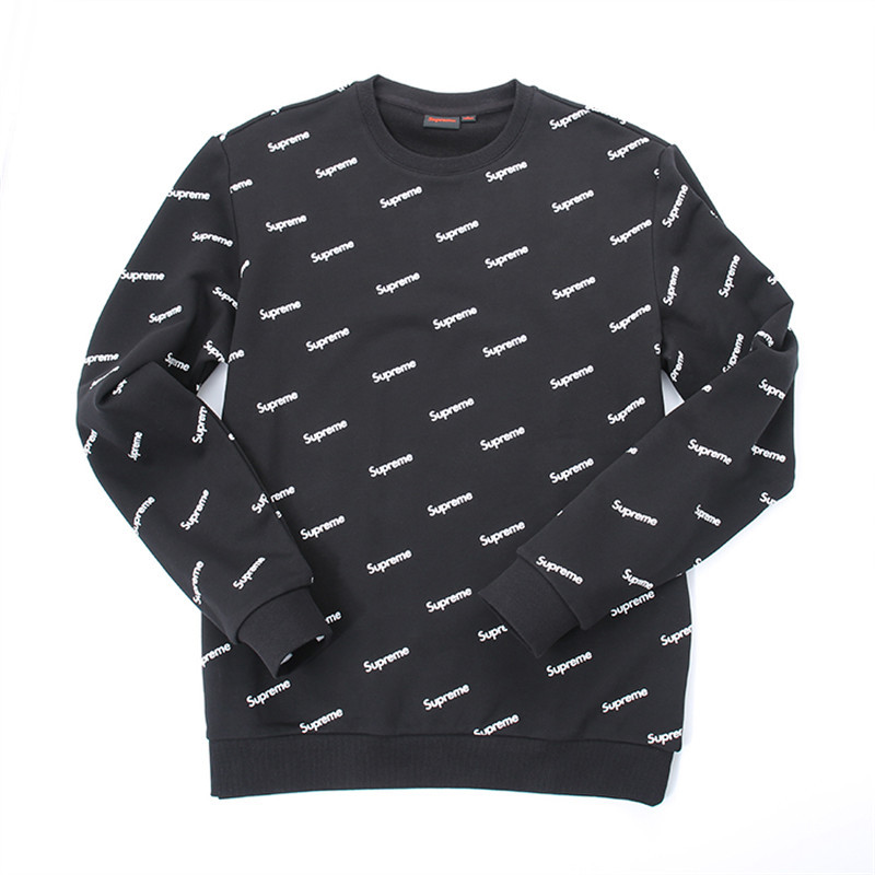 秀帛丽艾塔菲戈(supreme italfigo) 81909011 满底印圆领卫衣