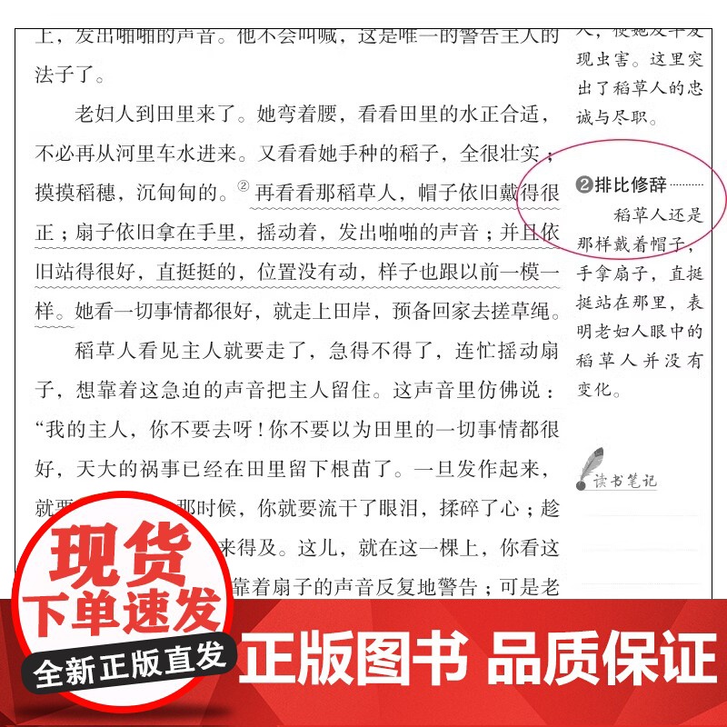 三年级上册必读的课外书快乐读书吧 全3册正版稻草人书叶圣陶格林童话安徒生童话故事全集完整版人教版老师书目上学期阅读书籍高清大图