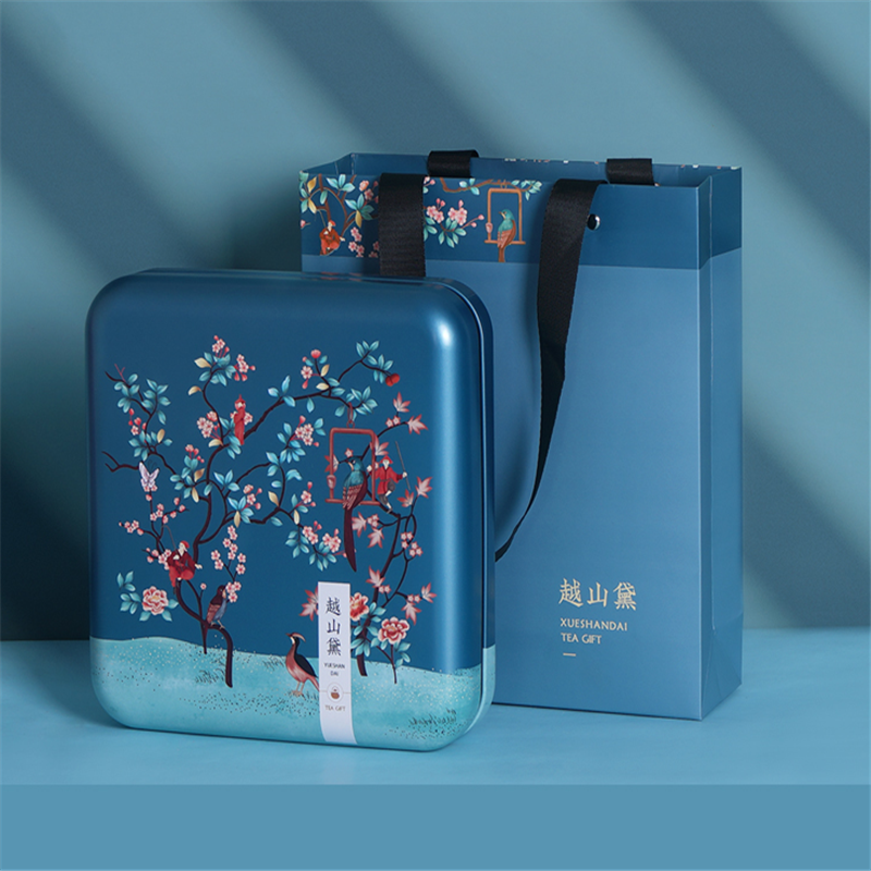 福鼎大白茶越山黛贡眉老白茶茶饼盒装300克