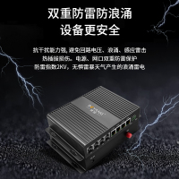 博扬 数字电话光端机4路电话+4路百兆网络 4路对讲语音+4路物理隔离以太网光纤传输 FC口 BY-4P4EV