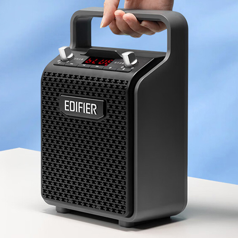 漫步者蓝牙音箱携带方便小巧精致无线遥控操作方便黑色PP205高清大图