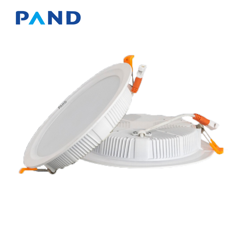磐达 LED超薄嵌入式筒灯PZL013 24W 套高清大图