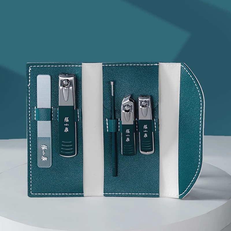 张小泉指甲剪指甲刀套装家用修甲全套工具高档剪指甲钳包专用8138高清大图