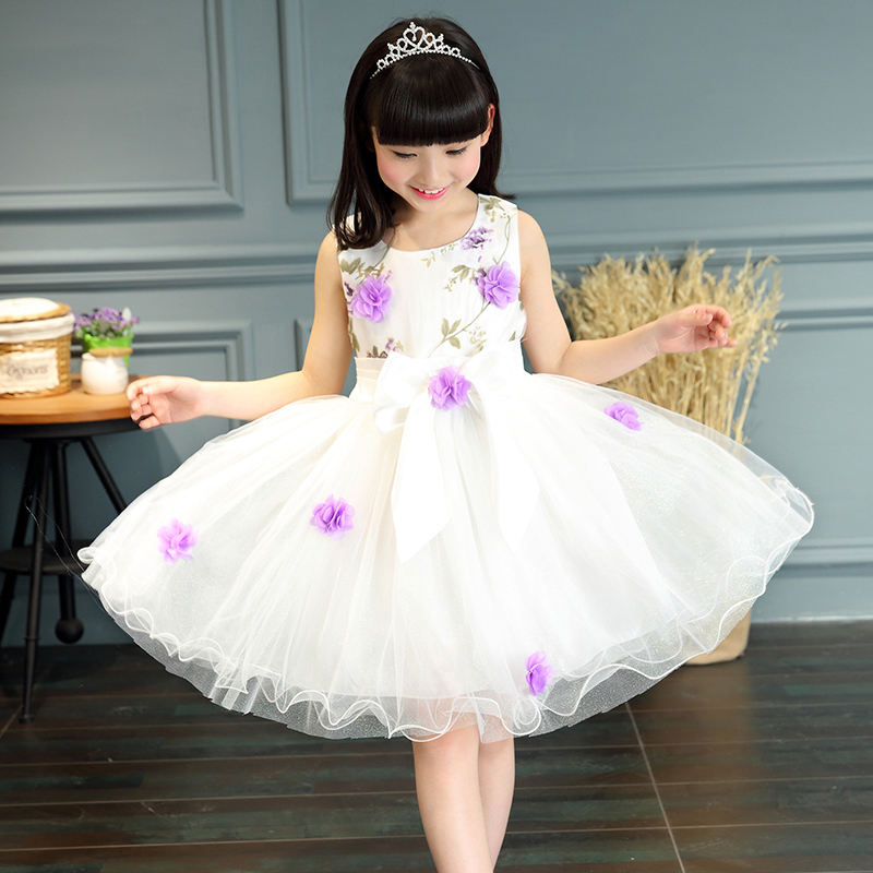 童装女童连衣裙2020夏装新款中大童儿童公主裙夏季小女孩裙子礼服