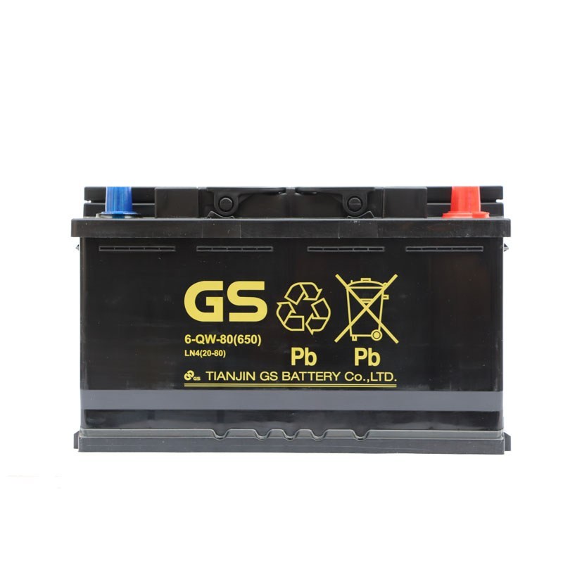 企购优品 蓄电池汽车电瓶 12V 80AH 单位:个