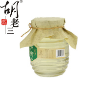 【中华特色】镇江馆 胡老三 洋槐蜂蜜 洋槐蜜 槐花蜜1800g（450克*4瓶） 玻璃瓶装 液态蜜 华东
