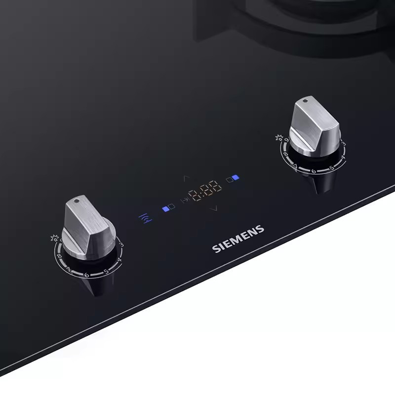 西门子 ER77F265MQ 脉冲点火 天然气 双眼灶 燃气灶(上海专用)蒸饭柜高清大图