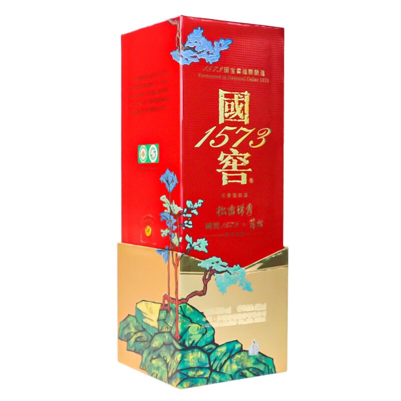 国窖1573峰峦锦绣 52度 500ml*1瓶 浓香型白酒高清大图