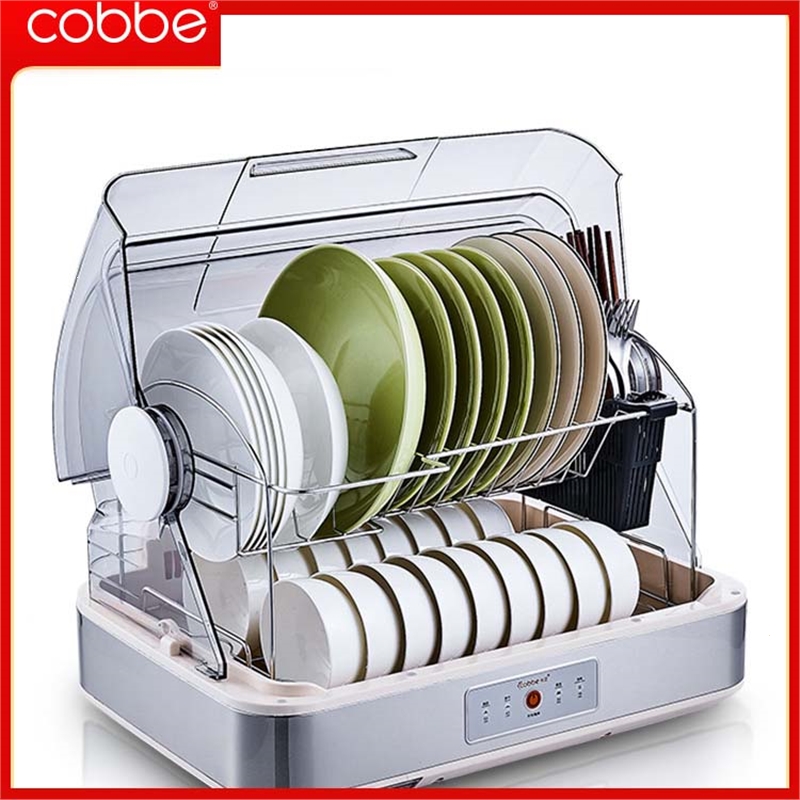 卡贝(cobbe) 沥水消毒碗柜碗筷收纳盒碗架厨房置物架装碗碟收纳箱家用