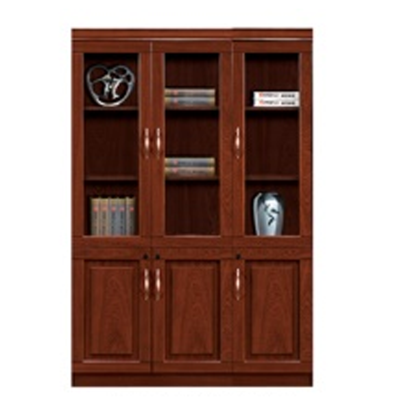 大央文件柜SL-203 1350W*420D*2000H书架落地置物架客厅家用靠墙收纳柜子储物柜办公室文件柜简易书高清大图