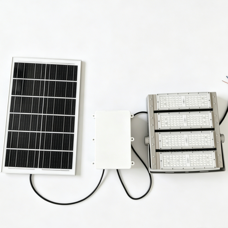炽翼太阳能应急灯BLC505-100W 灰色高清大图