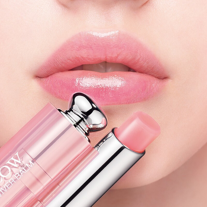 迪奥dior口红魅惑粉漾唇膏35g001淡粉色持久滋润保湿补水滋润唇膏送