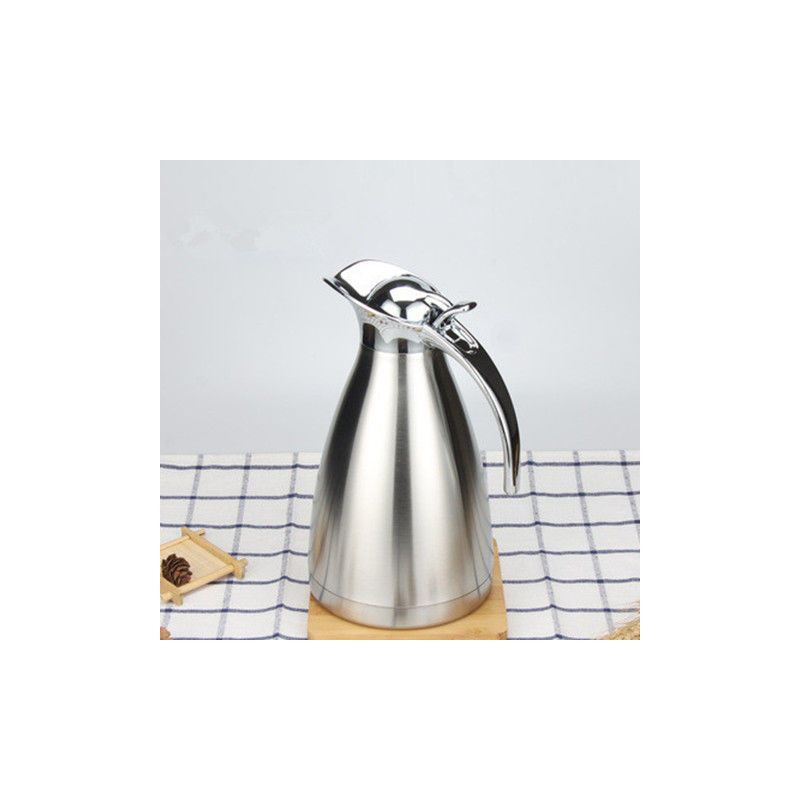欧式保温壶不锈钢水壶家用酒店咖啡壶餐厅水瓶大容量加厚保温壶15升