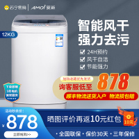 夏新 (Amoi)12公斤大容量智能家用波轮全自动洗衣机 小型迷你租房低功率洗衣机