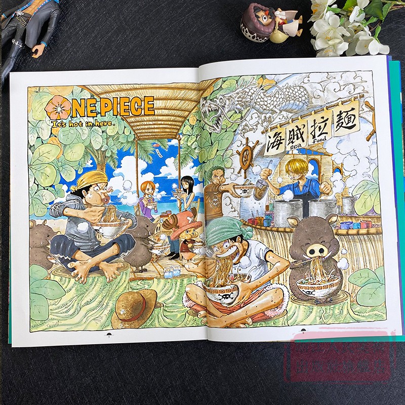[正版]尾田荣一郎画集 COLOR WALK 4 鹰 集英社漫画书海贼王one piece人物场景中精品海报周边画册/高清大图