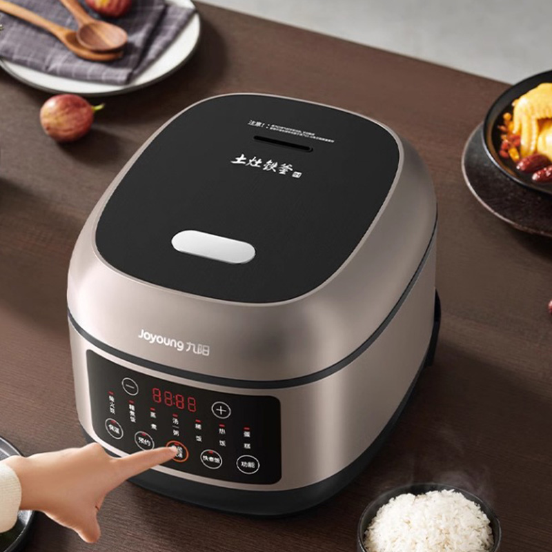 九阳电饭煲4L铁釜内胆多功能预约上盖可拆电饭锅电煮锅F-40T06高清大图