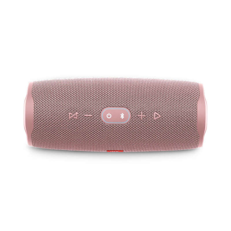 JBL Charge4 音乐冲击波4 蓝牙小音箱 便携迷你音响 低音炮 防水设计 支持多台串联 粉色