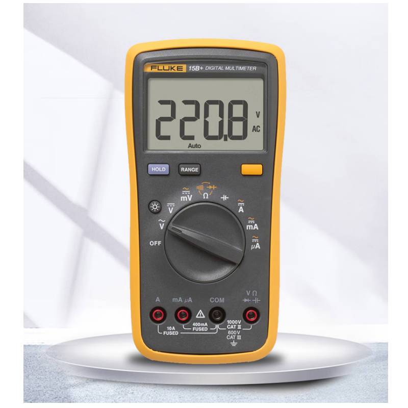 福禄克(FLUKE)18B+万用表可测发光二极管多功能电工万能表