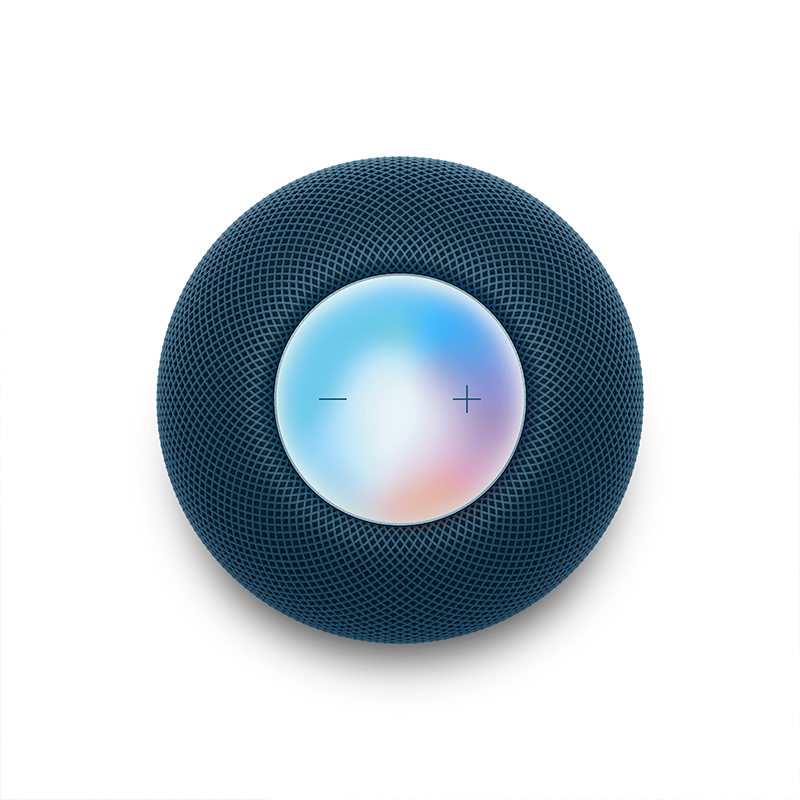 Apple HomePod mini 蓝色 智能音响/音箱 无线蓝牙音响/音箱 智能家居