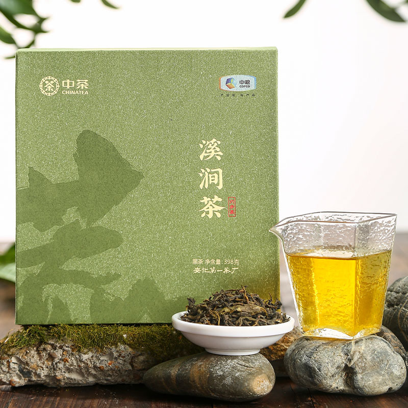 中茶 湖南安化黑茶 溪涧茶 六步溪 398g