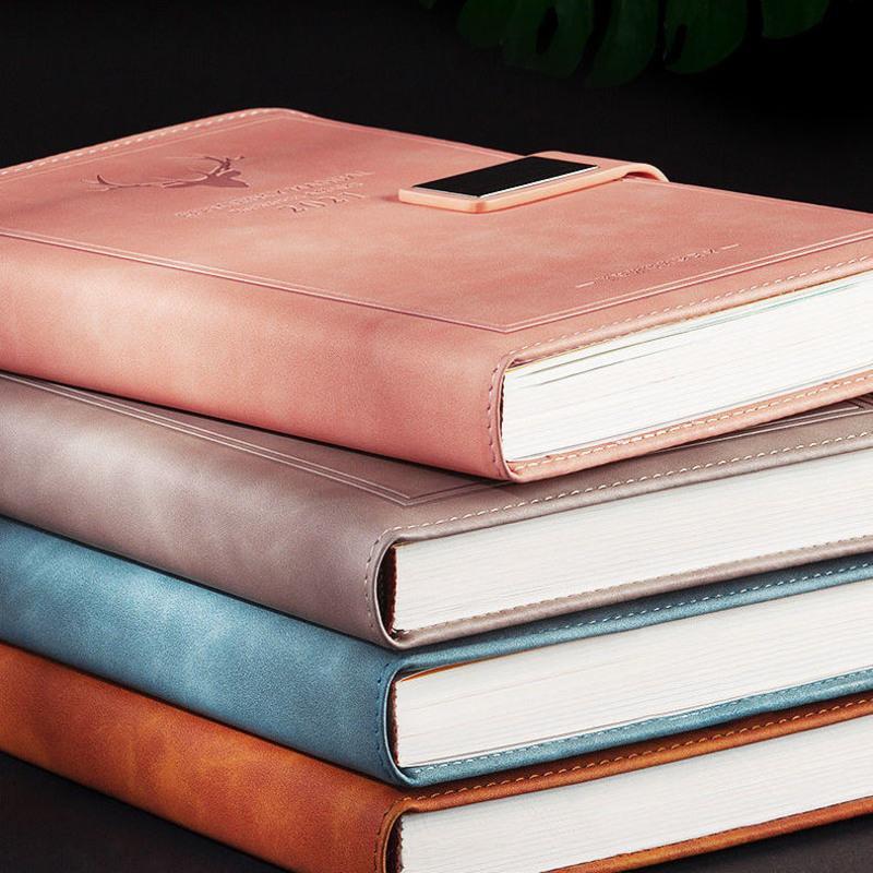 笔记本本子可爱少女心大学生文艺精致记事本韩版简约加厚日记本子