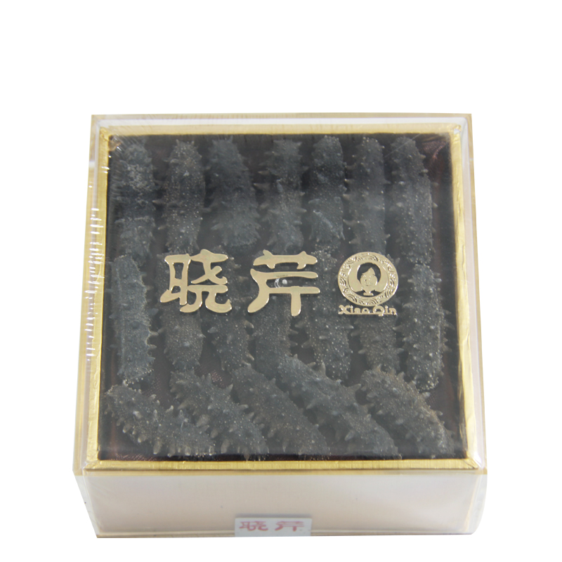 晓芹 大连淡干海参 58g 15头以上 辽刺参 海参干货高清大图