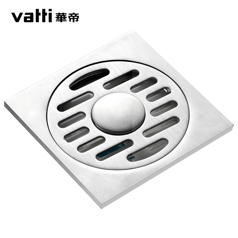 (vatti) 地漏不锈钢地漏 防臭神器盖芯 卫生间下水道洗衣机两用淋浴房浴室防虫 地漏套餐