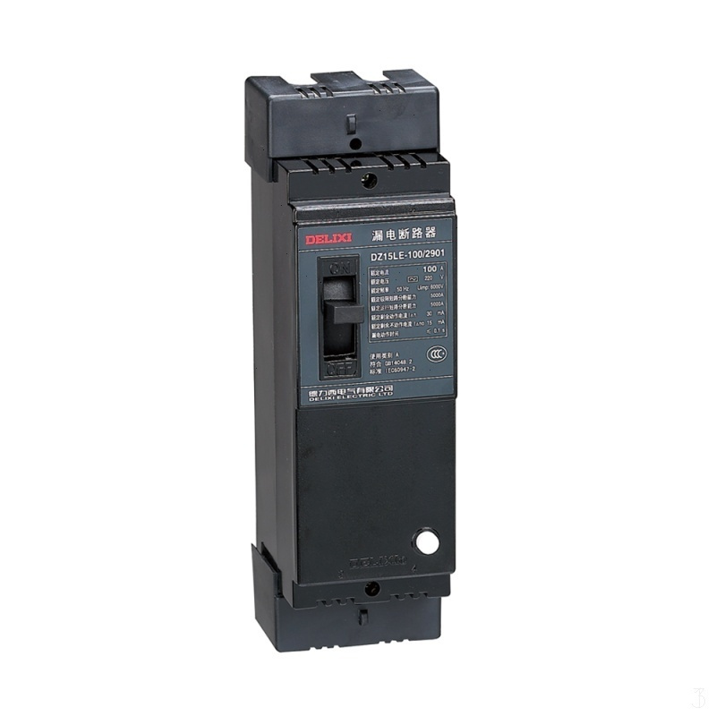 德力西 DELIXI ELECTRIC 塑壳漏电断路器 DZ15LE-100/2901 63A 30mA.