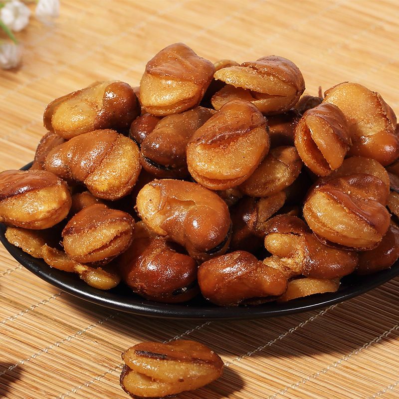 蚕豆批发散装零食小吃休闲食品麻辣豆子香酥牛肉味兰花豆