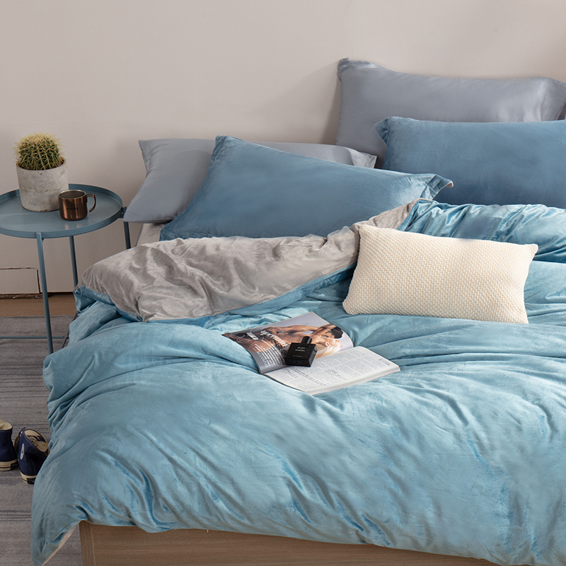 金丝莉(kintheri) 牛奶绒套件 牛奶绒 威尼斯特 2*2.3m 单套