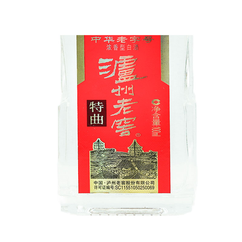 泸州老窖 老字号特曲小酒版 52度100ml*6瓶 自饮小酌高清大图