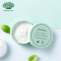 悦诗风吟（innisfree）绿色散粉 2盒 定妆粉蜜粉 遮瑕淡斑 控油平衡 收缩毛孔 任何肤质韩国进口5g