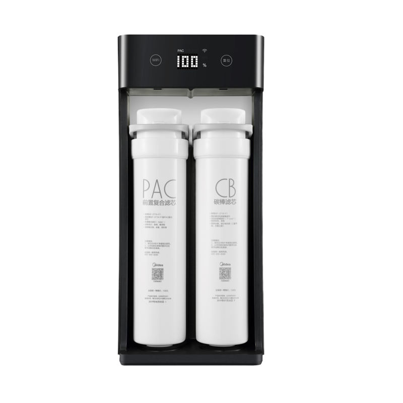 美的净水套装 MRC1898A-600G+MG908A-R 反渗透600G大通量 五级过滤 出水快 小身材 易换芯