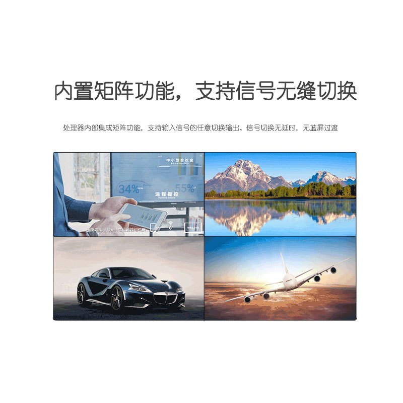 洛菲特(LOFIT)HDMI/DVI/VGA/BNC接口矩阵4路模块 高清数字多屏图像处理器视频网络监控服务器定制模块DIY组装